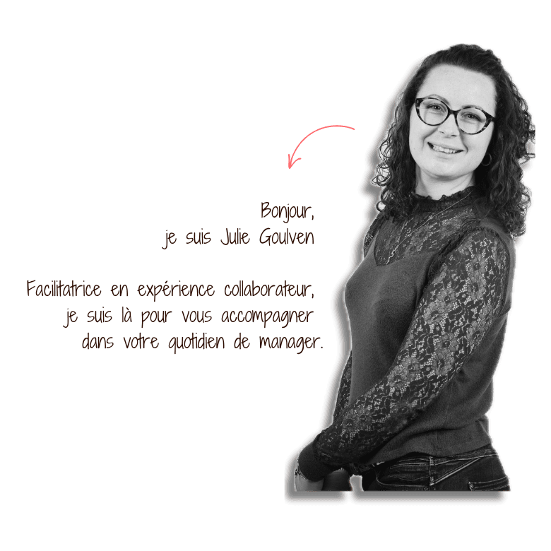 Julie Goulven facilitatrice en expérience collaborateur